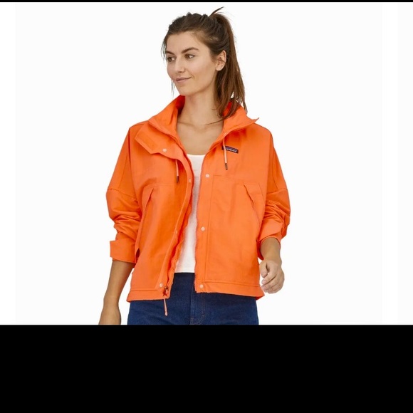 Patagonia Jackets & Blazers - NWT Womens Patagonia Hooded Skysail Jacket Tigerlilly Orange Hooded Size Small